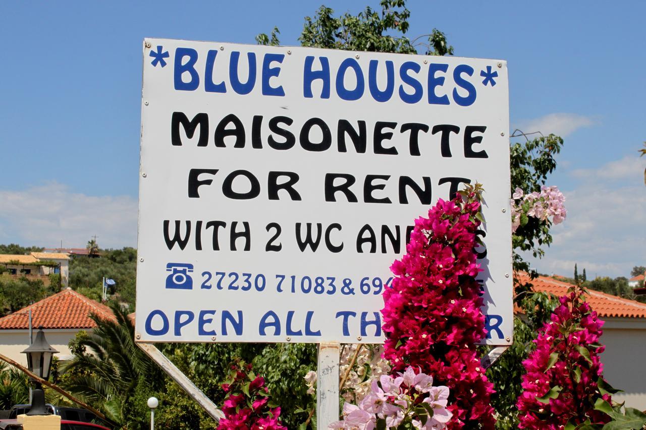 Blue Houses Maisonettes Kamaria  Bagian luar foto